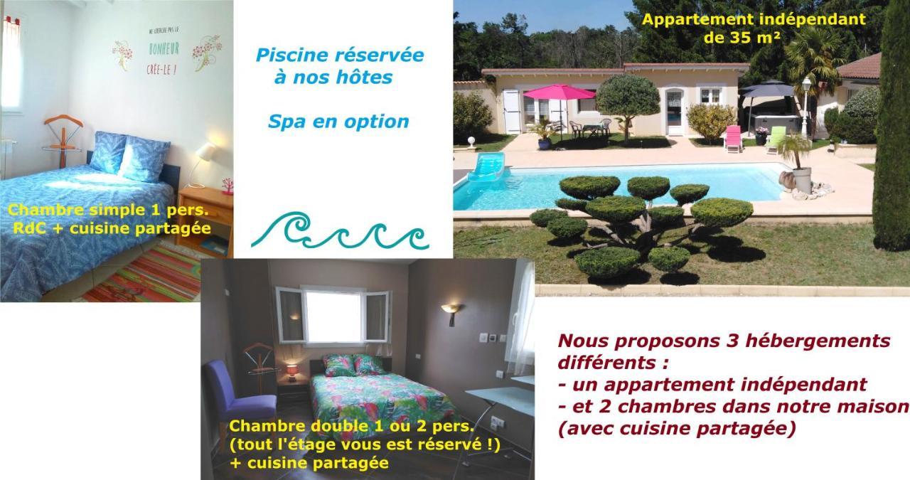 Coeuraccords, Spa & Bien-Etre Au Calme Naturiste Toute L'Annee Saint-Bardoux Экстерьер фото